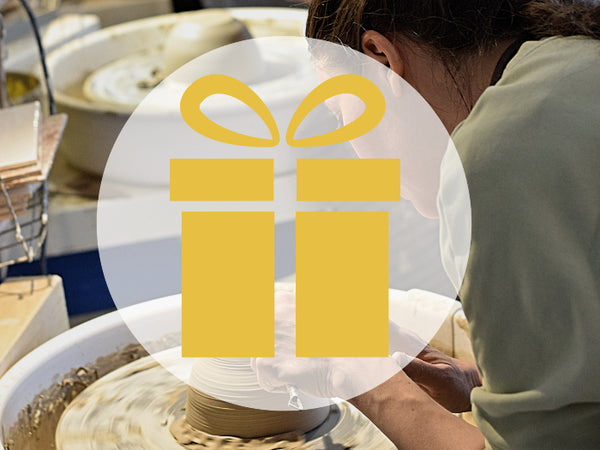 Open gift voucher // 4x Ceramic Workshops