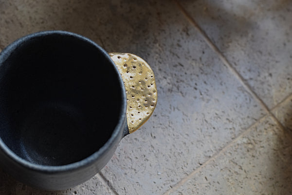 Gold Wing Matte Charcoal Cup // SOLD OUT