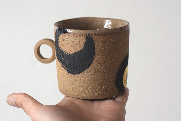 OKO Bubble brushed line // Graphic mug