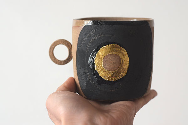 OKO Full circle brushed line // Graphic mug