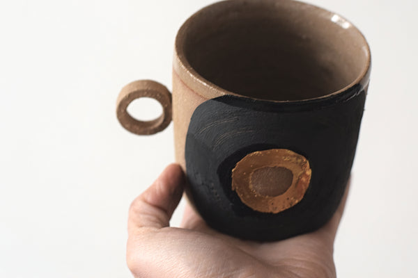 OKO Full circle brushed line // Graphic mug