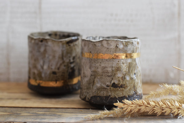 Black Rustic Tumbler