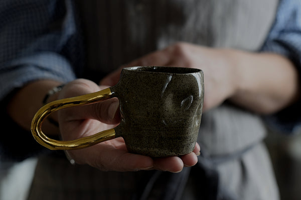 Hand-pinched Grey Espresso