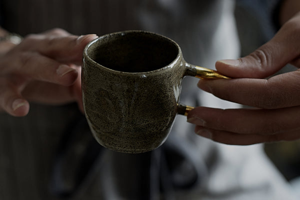 Hand-pinched Grey Espresso