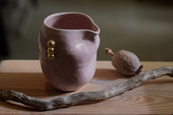 Pink Crystal Milk Pitcher Mini