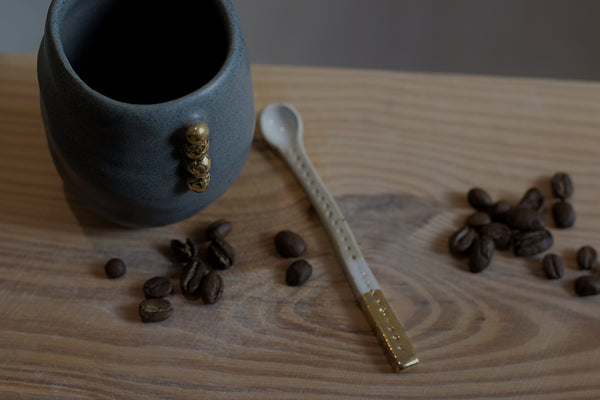 Pearl Espresso Cup Blue pebble
