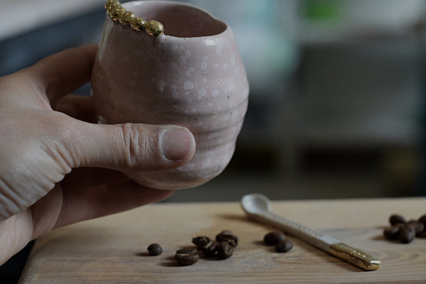 Pearl Espresso Cup Pink
