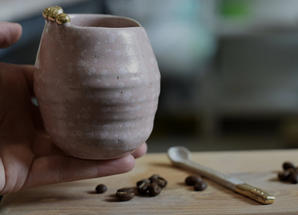 Pearl Espresso Cup Pink