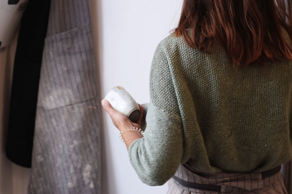 Curvy wobbly tea cup