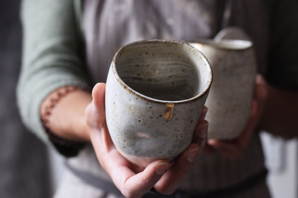 Curvy wobbly tea cup