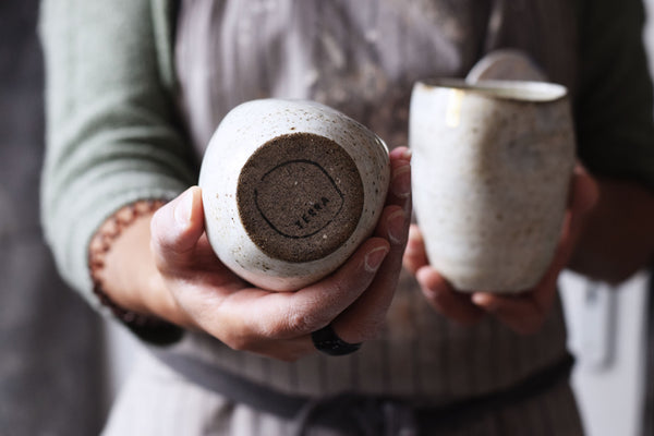Curvy wobbly tea cup