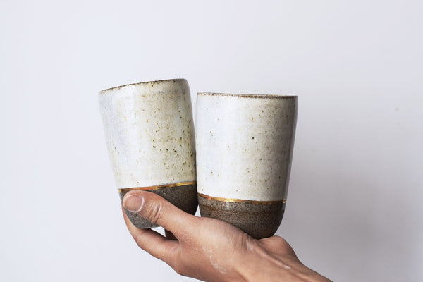 Tea cup w/ gold line