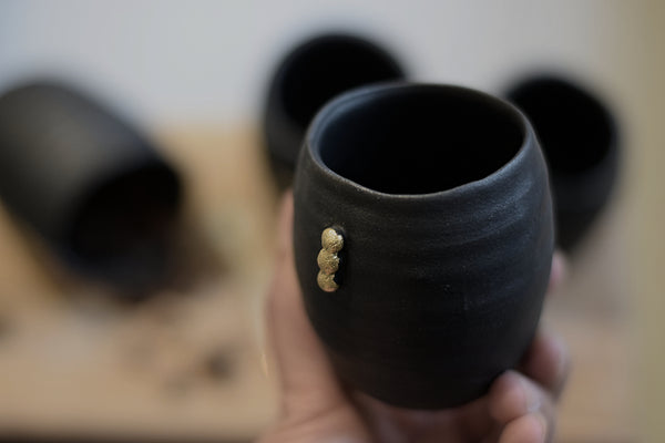 Wobbly Pearl Espresso Black