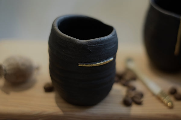 Wobbly Gold line Espresso Black #2