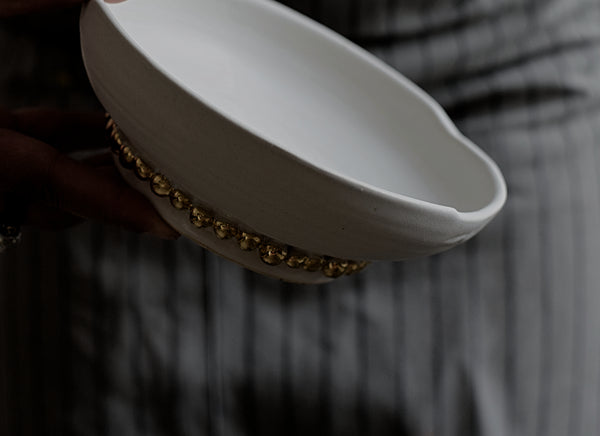 Pearl snack bowl