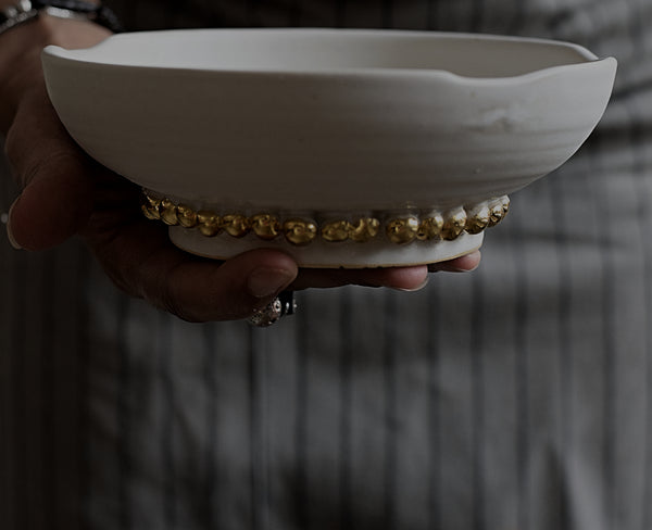 Pearl snack bowl