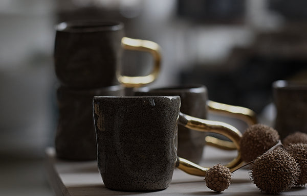 Hand-pinched Grey Espresso