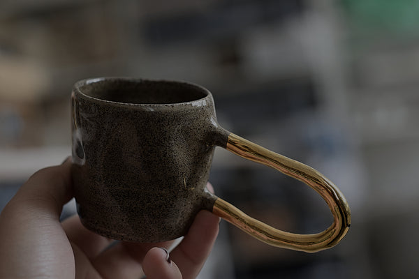 Hand-pinched Grey Espresso