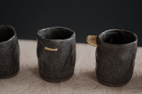 Gold wing Gray Espresso Cup // SOLD OUT