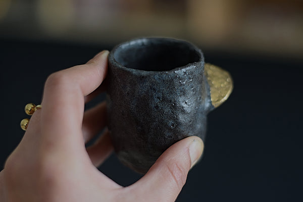 Gold wing Gray Espresso Cup // SOLD OUT