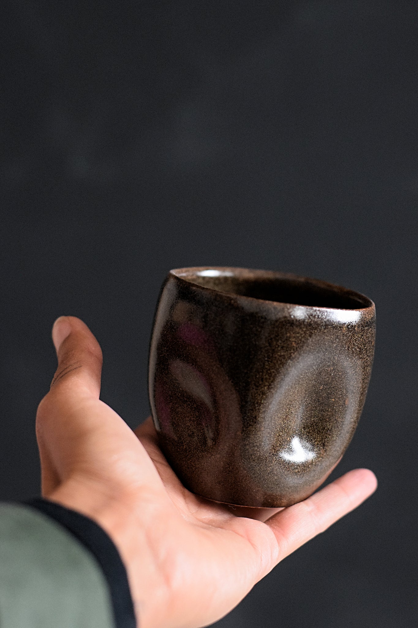 ZIGGY // Temmoku Japanese brown 300ml coffee cup