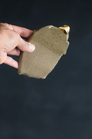 LUNA // Indian summer soap holder w/ gold edge #3