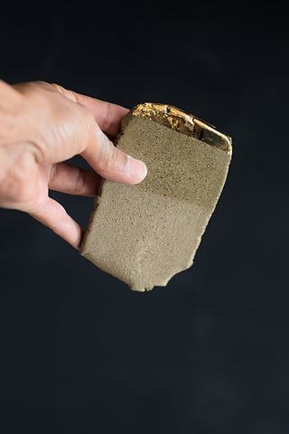 LUNA // Indian summer soap holder w/ gold edge #1