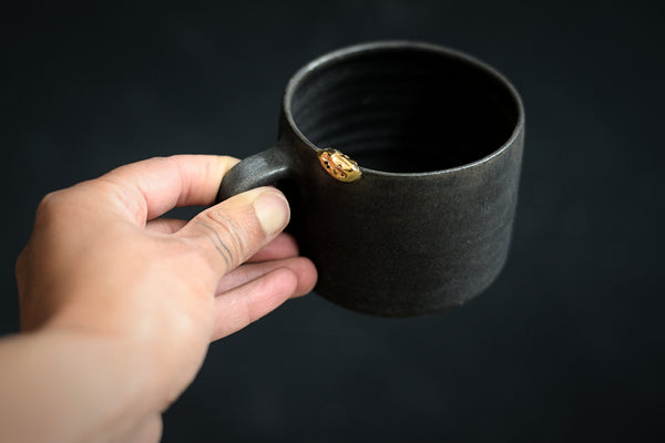 CHIMCHIMS // Charcoal black "La petite cheminée" w/ pépite 300ml