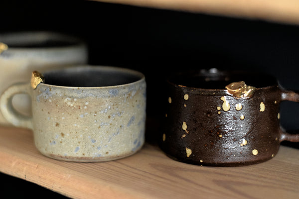 CHIMCHIMS // Washed blue "La petite cheminée" w/ pépite espresso 100ml