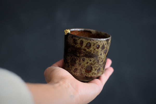 MATCHA // Brown brick Teacup w/ pépite 200ml