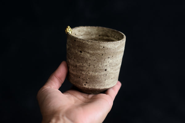 MAMATCHAS // Speckled mat white Teacup w/ pépite 200ml