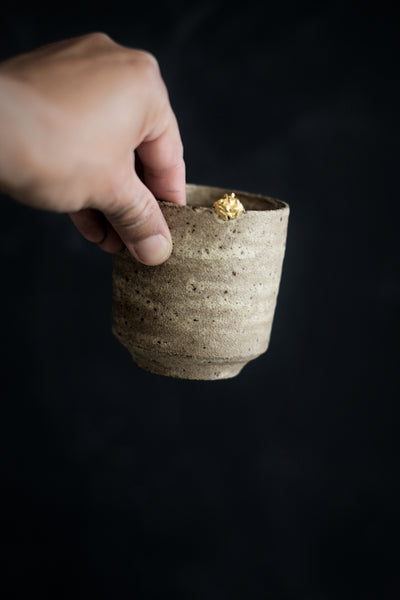 MAMATCHAS // Speckled mat white Teacup w/ pépite 200ml