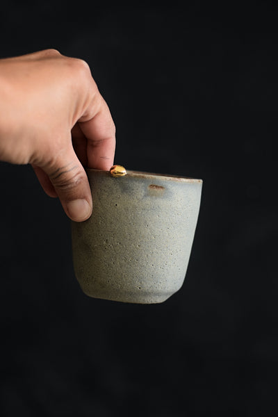 MAMATCHAS // Washed blue # 2 Teacup w/ pépite 200ml