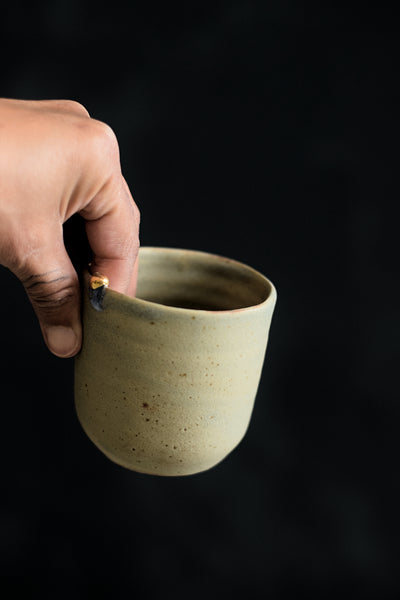 MAMATCHAS // Washed green Teacup w/ pépite 200ml