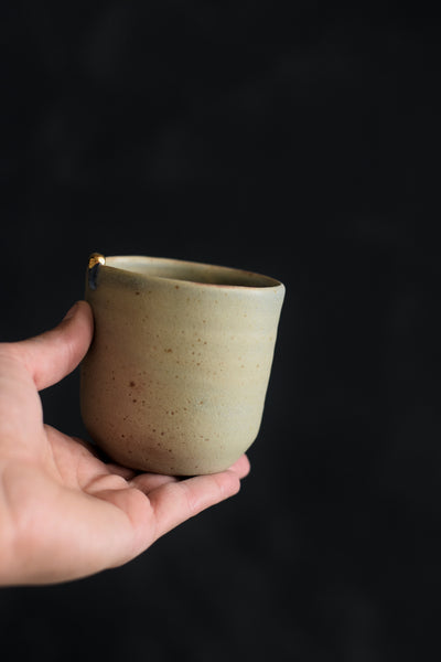 MAMATCHAS // Washed green Teacup w/ pépite 200ml