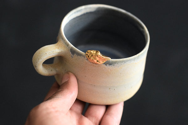 CHIMCHIMS // Washed blue "La petite cheminée" w/ pépite espresso 100ml