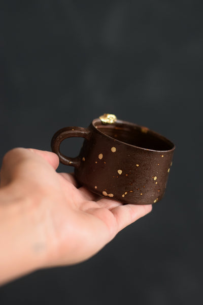 CHIMCHIMS // Temnoku brown "La petite cheminée" w/ pépite espresso 100ml