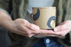 OKO Bubble brushed line // Graphic mug