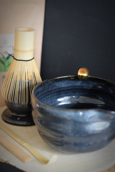 SIA // Midnight blue Matcha set w/ Chasen & Chawan
