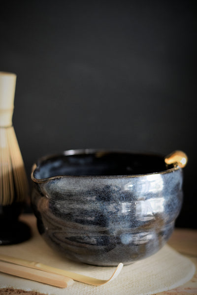 SIA // Midnight blue Matcha set w/ Chasen & Chawan