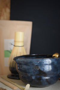 SIA // Midnight blue Matcha set w/ Chasen & Chawan