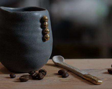 Pearl Espresso Cup Blue pebble
